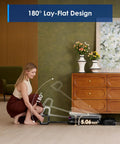 Kick Dust With This Badass Wet Dry Vacuum Cleaner Packing 22kpa Suction And Fifty Min Runtime For Floors That Look Fresh, 180° lay-flat design for easy maneuvering.