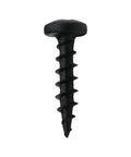 Heavy Duty Pan Head Wood Screws Black Phosphate Finish Corrosion Resistant Coarse Threading Fast Installation