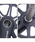 Gravel Grinder Bike Crankset 170mm Hollow Integrated 42T Single Chainring Direct Mount With Bottom Bracket For Off Road MTB