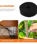 Reusable Plant Themed Hook And Loop Cable Ties Keep Your Setup Hella Tidy With These Self Adhesive Wire Organizers for bundling cords.