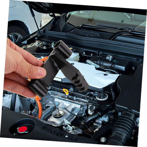 FELTECHELECTR flywheel holding tool, black metal flywheel bracket for car engines