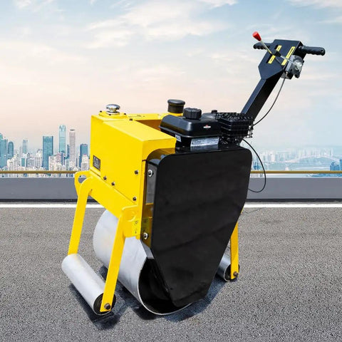 Heavy Duty Walk Behind Vibratory Compactor And Lawn Roller Built From Tough Steel To Crush Asphalt And Gravel On Any Project Kick Some Serious Dust Over Driveways And Sidewalks Without Breaking A Sweat