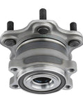 Rear Wheel Bearing Hubs Assembly Set For Nissan Pathfinder Infiniti QX60 JX35 And Murano 2013 2014 2015 2016 2017 2018 2019 Ready To Roll Replacement 2 Wheel Hubs And Bearings Kit close-up view of 5-bolt