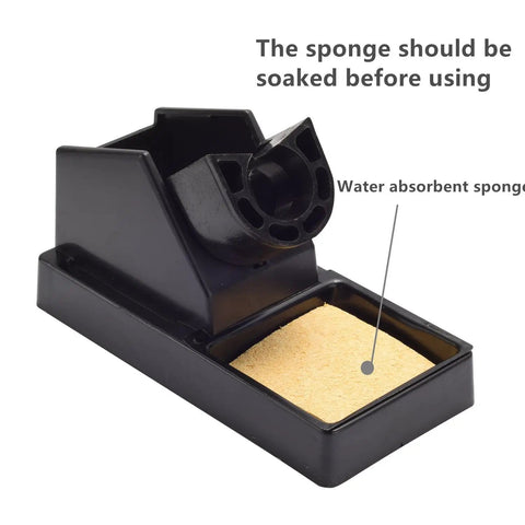 Sponge holder for 2 In 1 SMD Hot Air Rework Station With Soldering Iron Digital LED Temperature Display, with water absorbent sponge