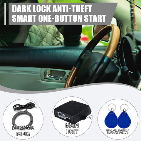 Push To Start Car Ignition Kit With Keyless Entry And Anti Theft System Universal 12V Vehicle Ignition Switch Upgrade details