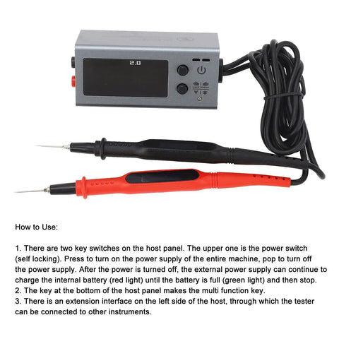 Rugged Digital Multimeter And Voltage Tester For Mobile Repair Portable Multifunction Tool With Visualized Pen