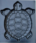 Turtle Shaped Stepping Stone Mold For DIY Concrete Garden Pathway Pavers ABS Plastic Casting Mold Makes Over Fifty Turtles