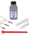 SRAM Brake Bleed Kit With Code Guide Level And DOT 5.1 Fluid Reusable 20ml Syringes Bleeding Edge Tool Pro Grade Hydraulic Bleed Set