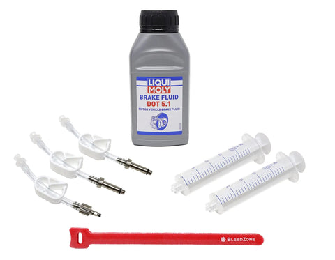 SRAM Brake Bleed Kit With Code Guide Level And DOT 5.1 Fluid Reusable 20ml Syringes Bleeding Edge Tool Pro Grade Hydraulic Bleed Set