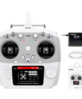 12 Channel RC Transmitter And R12F Receiver With Micro ELRS Support Beast Long Range FPV Controller for Drones Planes Boats Cars