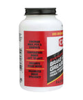 Side view of Go-To Brake Caliper Synthetic Grease With Molybdenum, PTFE And Graphite For Metal-To-Metal Sliding Points, 8 oz bottle