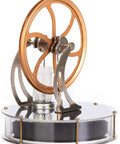 Low Temperature Stirling Engine Model Kit For Hands On Mechanical Skills And STEM Education Educational Toy Demonstrator Showcasing Heat To Power With Glass Cylinder