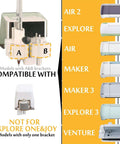 CRAVERLAND universal pen adapter for Maker/Explore/Air cutting machines; fits pens under 0.5 in with A/B brackets