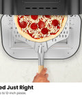 Indoor Pizza Oven That Makes 12 Inch Pizzas Fast, Reaches Up To 800 Degrees Fahrenheit, Countertop Electric Maker With 5 Presets
