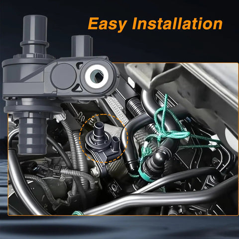 Heavy Duty Engine Coolant Control Valve Crafted From Heat Resistant Pps For Toyota Sienna Camry Avalon Lexus Nx250 Nx300h To Beat The Boil And Swap Oem 16671-25010 installed in engine compartment.