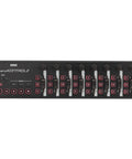Slim Line USB Control Surface For DAWs With Low Profile Design Hands On Track Select And Marker Advance Pro Grade Portable Compact MIDI Controller For Music Production Works With Major DAW Software Black, showing front controls and knobs.