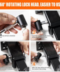 360-degree rotating lock head demonstration for Stainless 5/8 Inch Hitch Receiver Lock Pin for Class III and IV 2-1/2 Inch Hitches