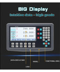 Beefed-Up 3 Axis Digital Readout Kit With Linear Scale Encoders For Mills Lathes And CNC Machines, 0.005mm Resolution DRO System display