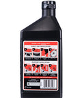 Back of bottle showing instructions for Ultra Fast Tubeless Tire Sealant For Bikes That Seals Punctures Up To Six Point Five Millimeters