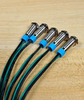 Orange LED Indicator Lights 3V To 9V DC Waterproof Panel Mount Signal Lamp Kit 5 Pack Energy Saving Anti Shock Corrosion Resistant