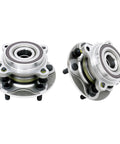 Front Wheel Bearing Hub Assembly For 2007 To 2021 Toyota Tundra And 2008 To 2021 Toyota Sequoia 4WD Only Front Hub Bearing Set Of 2