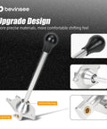 Short Throw Shifter for BMW E90 E91 E92 E93 E81 E82 E87 E88 2006-2013 Premium 6061 Billet Aluminum Upgrade With Precision Spherical Bearings