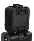 Underseat Rolling Work Bag With USB Charging Port, ID Window And Two Quick-Access Zip Pockets on suitcase