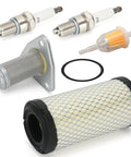 Complete EZGO Golf Cart Tune Up Kit For ST350 Workhorse 1996 Up, TXT 2005-2009, RXV 2008-Up Gas Motors With Inline Fuel Filter