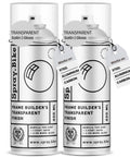 Spray.Bike Frame Builder's Transparent Finish - Clear Coat Spray Paint, 2pk, 400ml cans with satin and gloss options.