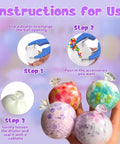 Instructions for using All In One Squishy Making Kit With Heavy Duty Expander Clamp TPR Skins 15 Cable Ties for DIY