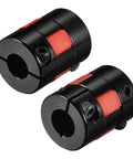Aluminum Shaft Coupling 8Mm To 9Mm Bore Flexible Coupler Joint For Servo And Stepper Motors 25Mm Length 20Mm Outer Diameter Pack Of 2