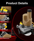 Dead Simple Plug And Play Swap Fits 2004 To 2013 Volvo C30 S40 V50 C70 Heavy Duty Electric Power Steering Pump close-up details