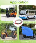 Applications of 50 Amp Battery Quick Disconnect Connector Plug Kit With 8 AWG 30 Cm Cable for various vehicles and equipment