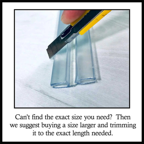 Cutting Clear PVC Piano Hinge Fits 3/16 Inch Plexiglass And Acrylic Panels No Fuss With Screws Or Glue Solid Friction Fit Aquarium Lid Clasp Golf Cart Windshield Easy Snap 4 Pack.