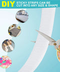 Heavy Duty Hook And Loop Tape 30 Ft X 1 Inch Self Adhesive Velcro Strips With Badass Grip for DIY cutting and using.
