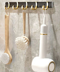 Sturdy Steel Wall Mounted Coat Rack Cool Fix For Your Hallway Or Living Room Easily Park Your Outerwear Totes And Keys To Keep Your Pad Spotless With Super Easy Everyday Storage with hanging brushes and tools.