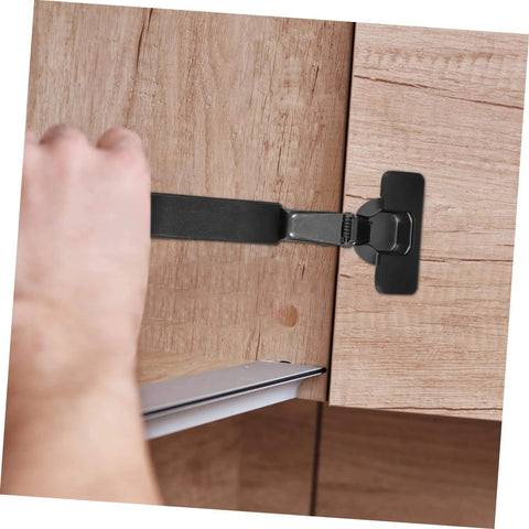 Soft Close Concealed Cabinet Hinges For Kitchen And Bathroom Cabinets With Quiet Damping, Smooth Closing Action, Easy To Install, Versatile Cabinet Door Hardware By LIFKICH installed on wood cabinet