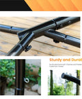Hammock Chair Stand Built From Solid Steel For Indoor Or Outdoor Chill, Heavy Duty Frame Supports Up To 400 Lbs, 360 Degree Rotation shown in detail