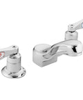 Commercial M Dura Widespread Lavatory Faucet 2.2 GPM Chrome Finish Solid Brass Construction Vandal Resistant Torque Screw heavy use