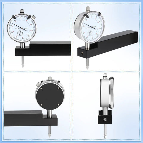 Pro Grade Sleeve Height and Counter Bore Dial Gauge for All Diesel Engines and Sleeved Cylinders, 0-1.00 Inch Range, 0.001 Inch Graduation