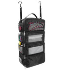 Hangable Travel Luggage Organizer For Carry On Collapsible Hanging Packing Cubes With Four Compartments Portable Closet Shelf
