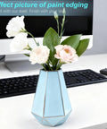 Beginner Welding Kit For DIY Vases And Projects With 17 Gauge Mild Steel Plate, practice set vase on desk with flowers