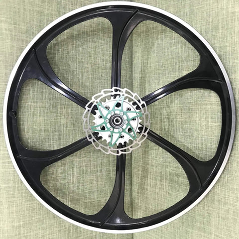 Disc Brake Rotor 160mm With Adapter And 28T Sprocket Kit For Gas Powered Bicycle Engines 48cc 66cc 80cc YD100 6061 Aluminum
