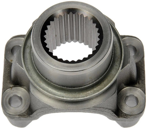 Beefed Up Rear Differential Pinion Yoke Assembly Fits Dana 70 Axles For Chevy Dodge Ford GMC Jeep And Plymouth 1954 Through 2015 close-up view showing metal texture and design.