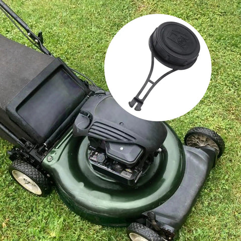 Lawn Mower Gas Cap Replacement For Briggs And Stratton 550E 550EX 625E 675EX 725EX Series Fuel Tank Cap Replaces 799585 799684 shown detached
