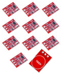 10 Pack Capacitive Touch Switch Module TTP223 Self Lock Sensor DC 2.5V To 5.5V Digital Capacitive Touch Sensor Switch Single Channel