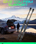 Rear Hatch Gas Struts Replacement For Toyota Prius 2010 2011 2012 Hatchback And Prius Plug In 2012 Lift Supports Set Of 2 68960-0W530