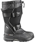 Impact Winter Boots With Tall Leather And Nylon Upper Locking Snow Collar, Eco Tek Materials, Double Buckle Fastening, Size 12