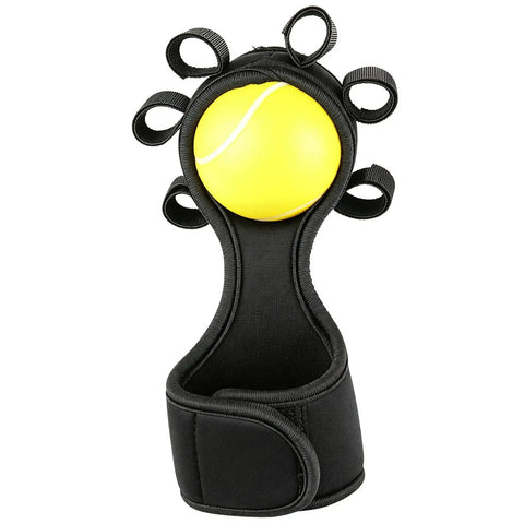 Grip Strength Trainer Ball For Hands And Wrists Portable Finger And Hand Exerciser Six Hole Ergonomic Grip Tool Easy Warmups