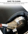 Automatic Espresso Tamper With Smart Digital Screen, 58 Mm Stainless Steel Coffee Press, cleaning brush on stainless press